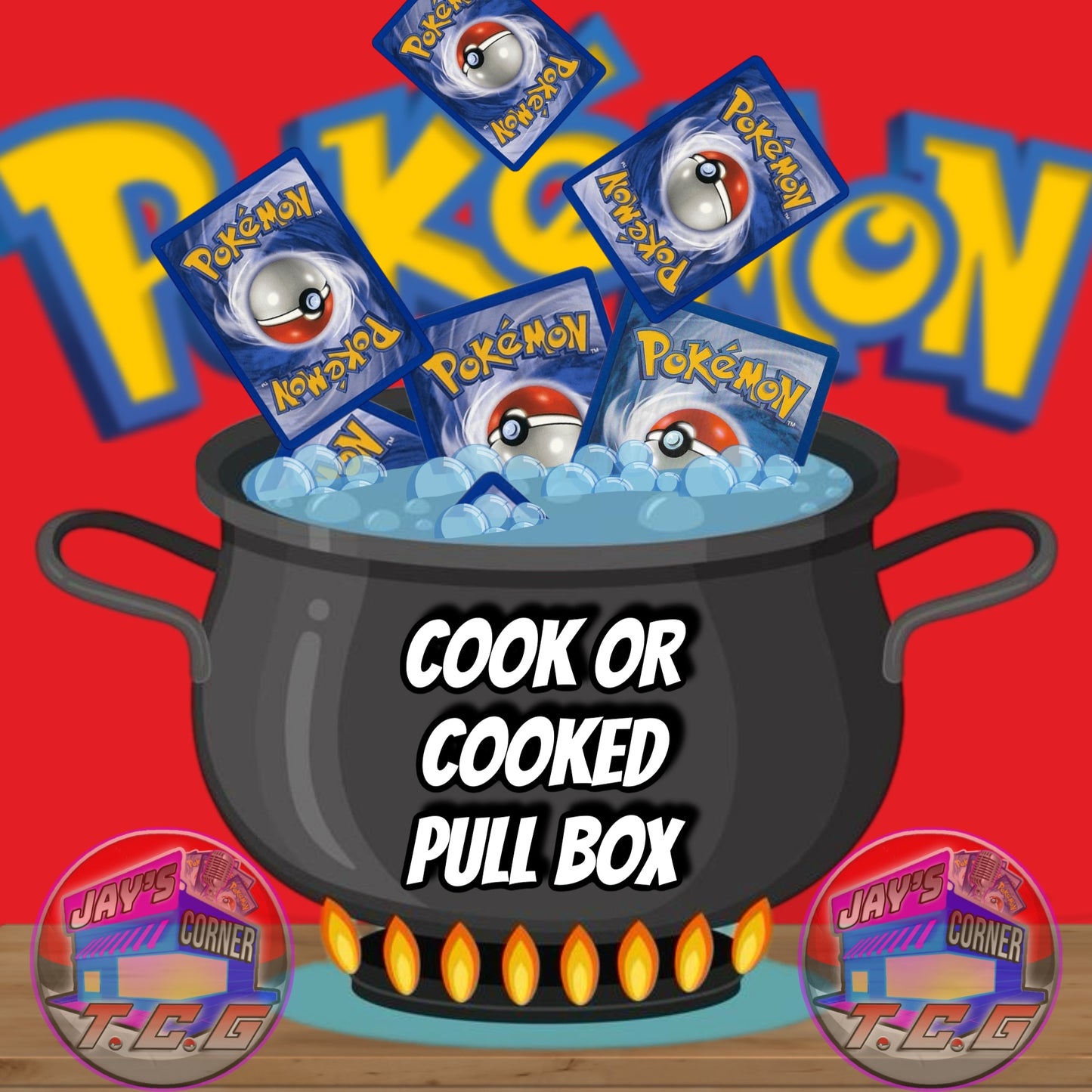 Cook or Cooked Pull Box