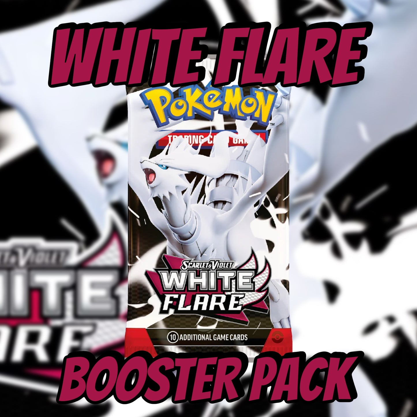White Flare Booster Pack