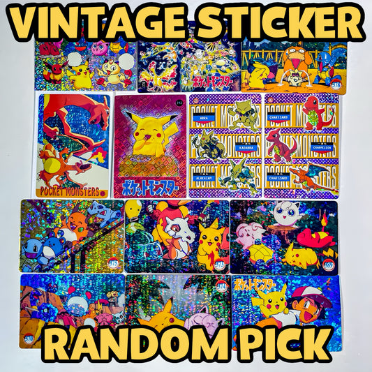 1 VINTAGE STICKER